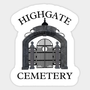 Highgate Cemetery Sticker